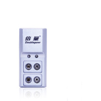 9V充电电池 9v电池充电器套装6F22锂电 无线话筒麦克风万用表专用 单独充电器[不含电池]