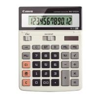 佳能WS-1200H计算器商务型大号大按键12位数财务会计办公用太阳能 原色