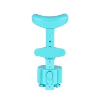 儿童写字矫正器防近视支架坐姿矫正学生纠正写作业姿势视力保护器 清新蓝简易无硅胶夹桌款