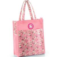 学生补习袋小学生手提袋书袋书包男女儿童补课包手提包购物袋 KT花裙粉红