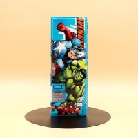 新款大容量文具盒女小学生铅笔盒儿童男女韩版多功能双开可爱笔袋 37-美国队长