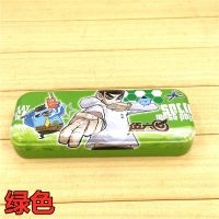 双层大容量铁盒卡通刺客伍六七文具盒儿童男女款笔盒小学生文具盒 刺客伍六七(A款绿色) 单个文具盒
