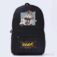 凹凸世界书包 动漫双肩包 安迷修周边金格瑞雷狮 旅行包男女背包 黑凹凸1 买一得八