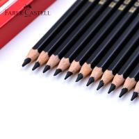 德国辉柏嘉彩色铅笔设计手绘专用硬质彩铅黑色油性399水溶49 399/499黑色各一支
