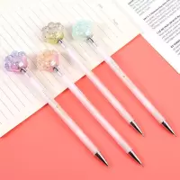 可爱韩版少女心吊坠自动铅笔 小学生0.5/0.7按动活动铅笔考试专用 萌猫爪自动铅笔0.7 1支笔送1盒笔芯