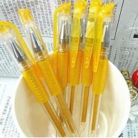 巨无霸金色抄经笔专业檀香佛经手抄本金笔芯增金色闪金色抄写经书 2.8内径（1笔杆+10金色芯）