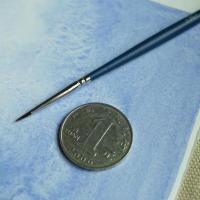 竹羽堂 松鼠毛尼龙水彩画笔勾线笔水彩笔套装N11面相笔细节笔 N11勾线笔-2/0#