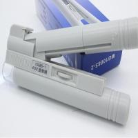 40倍100倍150倍显微镜放大镜珠宝玉器古玩茶叶印刷网点带灯 40倍双管显微镜