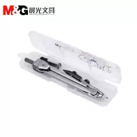晨光圆规尺子套装学生多功能量角器文具初中生考试画图三角尺制图 圆规90803