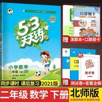 2021春 53天天练二年级数学下册北师大版BSD 小学书同步训练小学 收藏宝贝当天发货