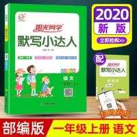 阳光同学默写小达人小学1-2-3-4-5-6年级上下册同步语文默写手册 上册 六年级