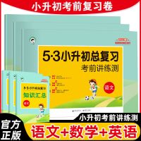 53小升初总复习语文+数学+英语考前讲练测53五六年级通用考试卷