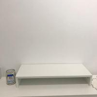 简约办公室笔记本桌面整理收纳置物架显示器增高架子多功能整理架 白色增高架