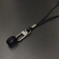 relax悦克一代防丢悦客烟挂脖丫OOZ魔笛保护套壳12345代通用挂链 黑色挂绳 不加防尘帽