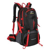 男女登山包户外包双肩包旅行包40升50升60升超大容量防水爬山包休 黑色 40升