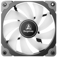 鑫谷飞逸黑色无光静音散热风扇台式机电脑机箱风扇12CM散热器风扇 无光*单只