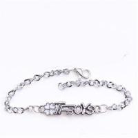 TFboys四叶草项链合金首饰品王源王俊凯易烊千玺手链 白色四叶草