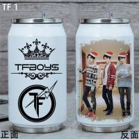 易烊千玺水杯 tfboys周边王俊凯王源杯子创意生日礼物 送女生闺蜜 TF 1 纸盒包装 300 毫升[收藏送礼物