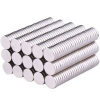 强力磁铁器超强磁力贴片小吸铁石汝磁钢高强度铷薄圆形钕铁硼磁片 5*1（50个）
