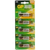 GP超霸AA碱性电池5号玩具车遥控器用1.5V大容量干五号电池7号批发 超霸碱性[7号] 5粒