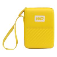 WD西部数据移动硬盘收纳包硬盘保护套 黄色 单包