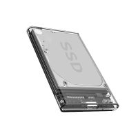 移动硬盘盒2.5英寸通用固态透明外置外接盒子usb3.0笔记本台式