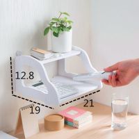 无线路由器收纳架免打孔机顶盒置物架电线插板集线理线收纳盒壁挂 双层小汽车