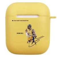 保护套无线蓝牙耳机套airpods苹果1/2代pro三代篮球球星科比 黄_剪刀手科比 airpods(1/2代)