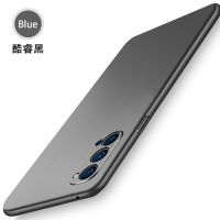 oppoReno4手机壳Reno4pro保护套opreno4/4pro 5g超薄磨砂软壳硬壳 硬壳 炫酷黑【单壳】 op