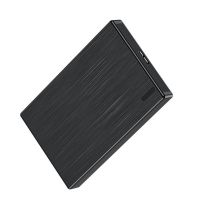 2.5寸笔记本硬盘盒SATA移动硬盘盒USB3.0外置接机械固态硬盘盒子 黑色3.0