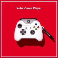 可爱小米air2pro蓝牙耳机保护套无线耳机壳air2s软壳硅胶耳机盒潮 [白底 xobx游戏机]送挂钩 小米Air2p