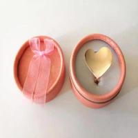 嫁接睫毛不锈钢土豪金桃心胶水戒指杯 纹绣色料杯 胶水托容器 土豪金桃心戒指1个