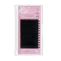 兔毛嫁接睫毛超柔软单根超种植睫毛仿真卷翘浓密单根种植眼睫毛 翘度J 长度-8mm