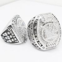 NBA湖人公牛勇士猛龙热火马刺91-19詹姆斯科比金属钻石总冠军戒指 17杜兰特MVP 纸盒装