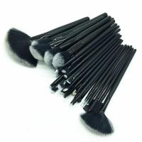 32支黑色鳄鱼纹彩妆化妆刷套装,外贸化妆工具套装 32支化妆刷opp袋包装