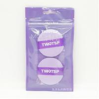 潘白雪推荐TWOTSP气垫粉扑服帖不吃粉干湿两用PONY同款紫色粉扑 TWOTSP粉扑2只装