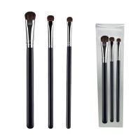 眼影刷软毛初学者三支马毛一支高颜值全套便携化妆刷子学生平价 三支装