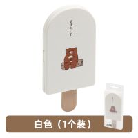 便携化妆镜带梳子 随身镜子小简约女补妆手持折叠可爱小清新女生 白色 收藏宝贝享优先发货权