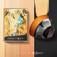 ZEESEA滋色55号魔术粉底刷无痕化妆刷不吃粉扁头带盖便携李佳琦推
