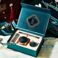 送女朋友生日礼物女生闺蜜创意老婆实用有意义的毕业礼物儿童节女 [翡翠琳琅]4件套送礼袋+代写贺卡