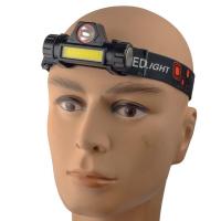 LED充电汽车工作灯头灯户外超亮远射多功能维修灯头戴磁吸手电筒 迷你充电双功能款