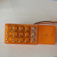 新型LED带照明边灯 倒车示宽彩灯 货车挂车轮胎照地灯24V梁山挂车 梁山边灯 带照明