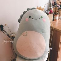 恐龙抱枕女生可爱毛绒玩具生日礼物床上陪你睡觉企鹅小号玩偶公仔 皇冠恐龙 小号45厘米