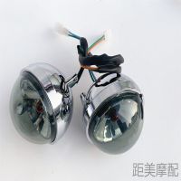 电动车小龟王灯具总成全套车灯前照明大灯 前后转向灯 后刹车尾灯 前转向灯（熏黑）