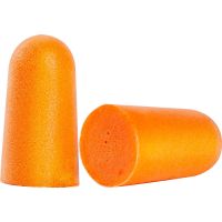 隔音耳塞防噪音睡眠学生睡觉神器工业超强静音打呼噜男女学习防吵 桔色 5副