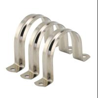 304不锈钢管卡管夹 骑马卡 管支架管扣喉箍 水管夹 U型卡M8 M8(50只价)