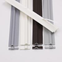 推拉窗密封条窗户防风保暖铝合金门窗缝隙临街隔音贴自粘挡风神器 大众款PE 浅灰色8米