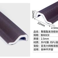 窗户密封条防漏风塑钢断桥铝门窗缝隙防风保暖隔音贴挡风神器胶条 5米[适合1个开扇]棕色