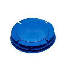 PE内塞外扣式钢管塑料管帽镀锌钢管管塞保护帽盖预埋套管堵头管堵 21.3MM(100个装)