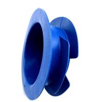 蓝色PE塑料管帽堵盖钢管防尘内塞封头盖电力管管堵大量 15mm(100个装)